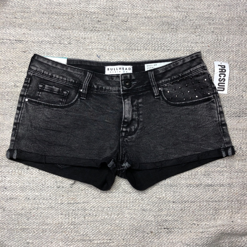 Pacsun Black Denim Shorts